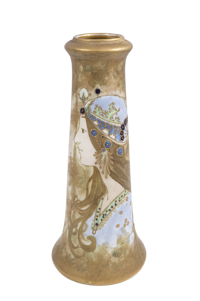 Portrait Vase Amphora ca. 1895 - Art Trade Florian Kolhammer
