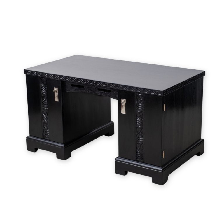 Jugendstil desk Karl Bräuer attr. school Josef Hoffmann Wiener Werkstätte attr. ca. 1910