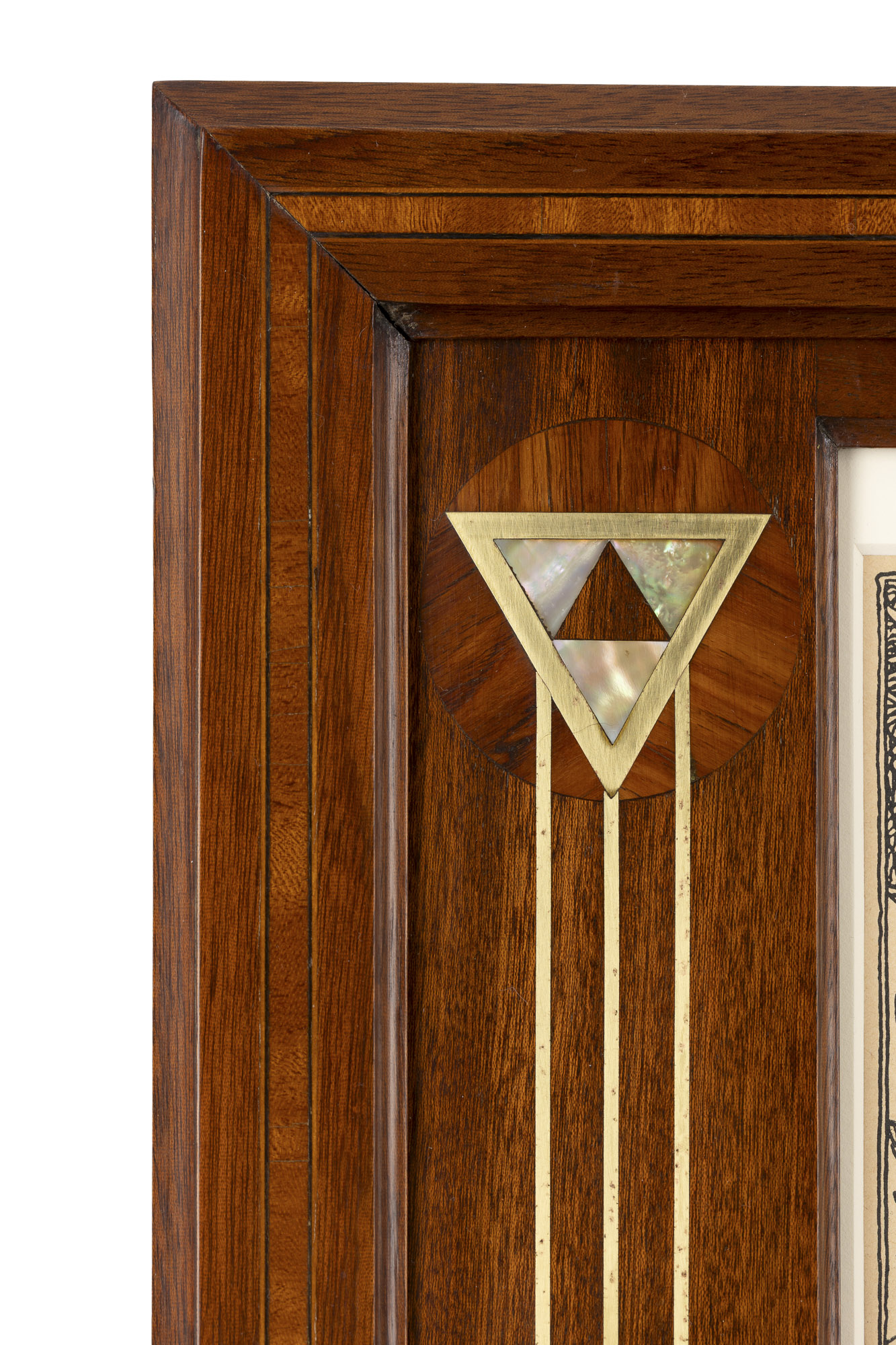 Frame Josef Urban ca. 1904 original prints Koloman Moser Ver Sacrum (1898) - Image 3