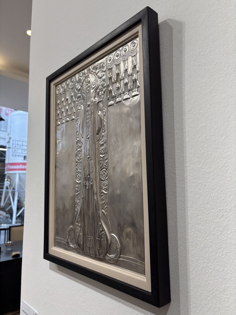 Jugendstil panel "Allegory of Flora" Georg Klimt ca. 1900 - Image 2