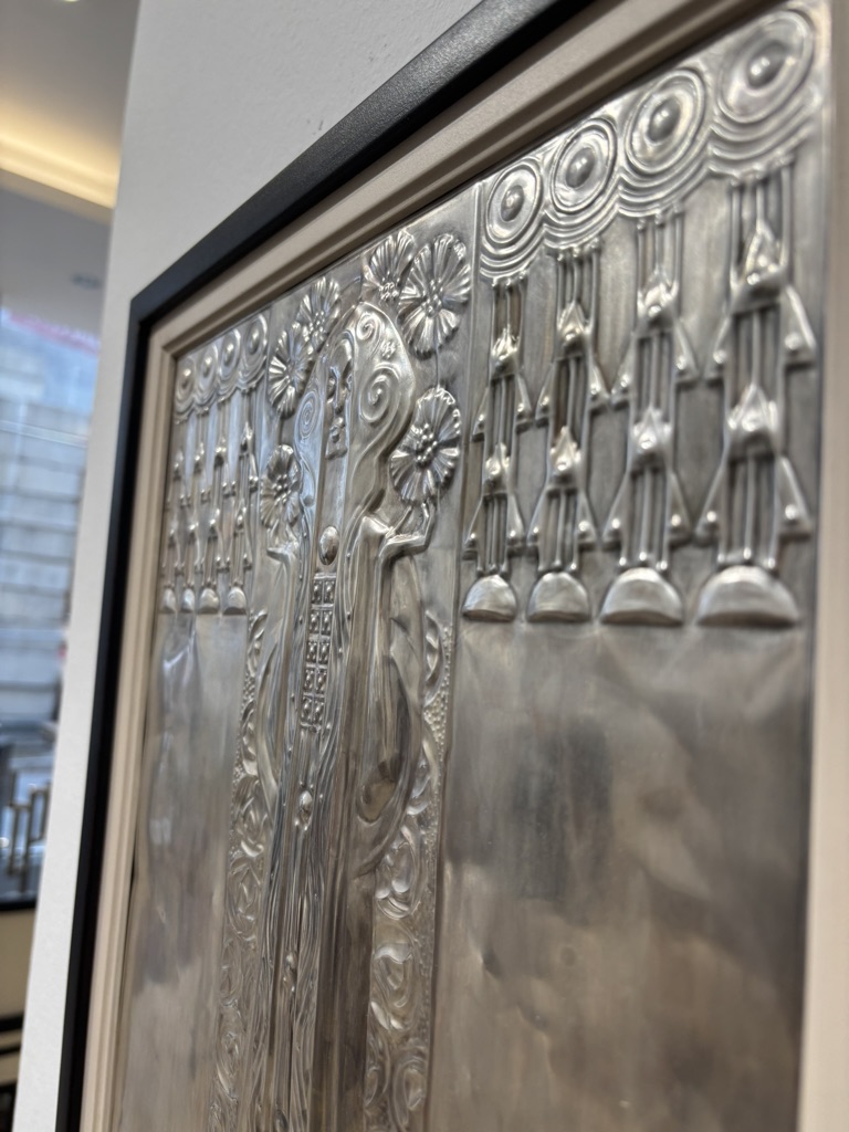 Jugendstil panel "Allegory of Flora" Georg Klimt ca. 1900 - Image 5