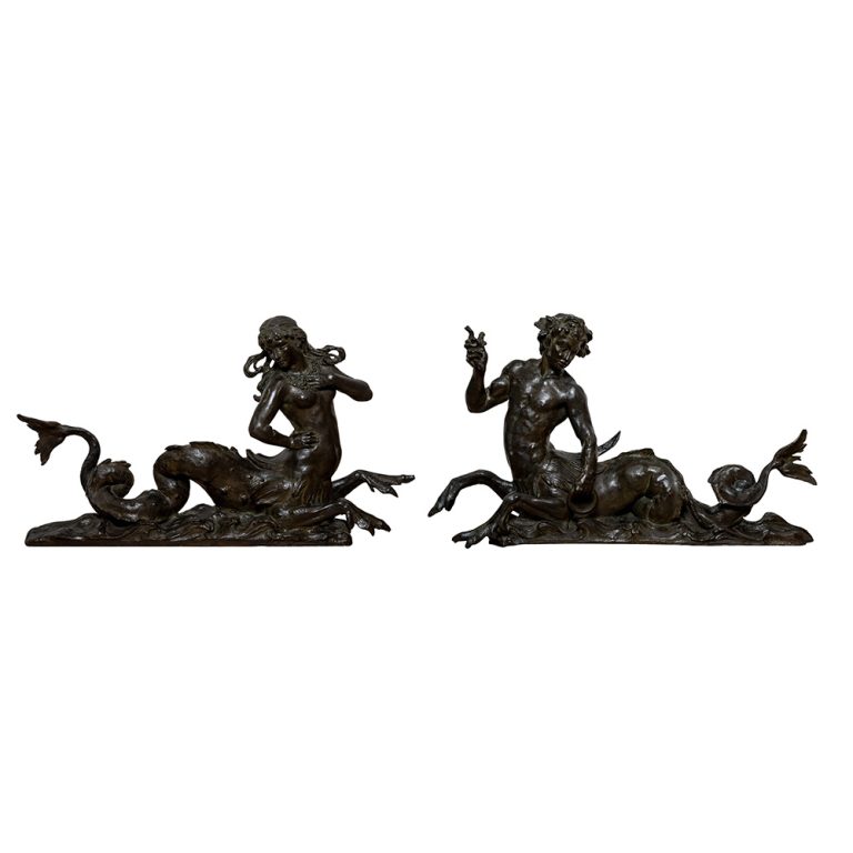 Tritons plaster models Stefan Schwartz ca. 1899
